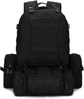 Tactical Backpack 50L Molle Daypack Men 4 in 1 Military Bag Outdoor Sport Hiking Climbing Army Camping Bags