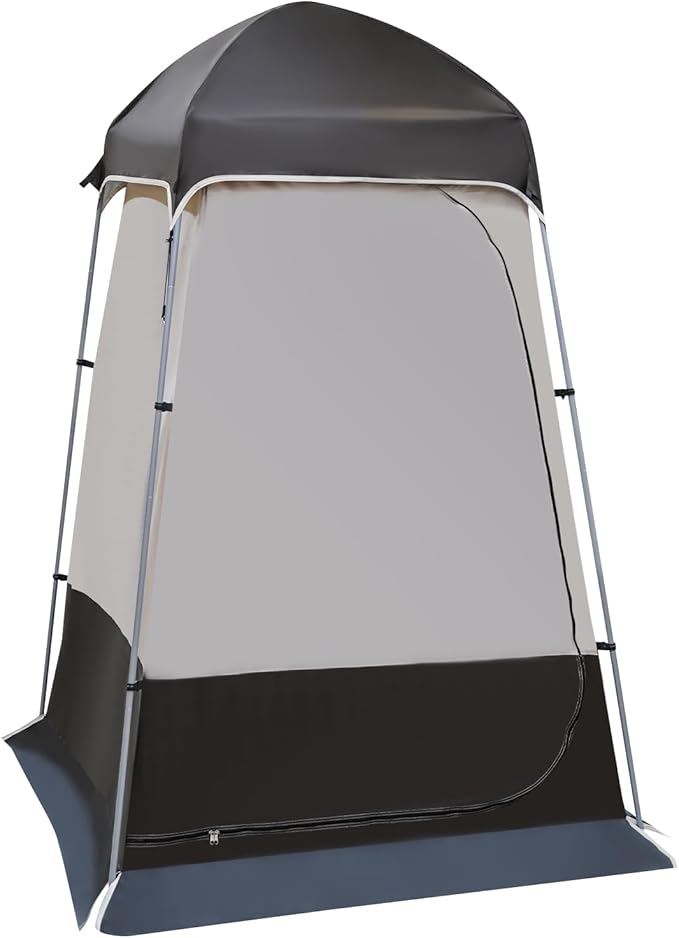Outdoor Shower Tent Portable Privacy Tent Camping Shower Tent Outdoor Portable Toilet Tent with High-Density Mesh and Storage Bags for Outdoor Showers &amp Changing