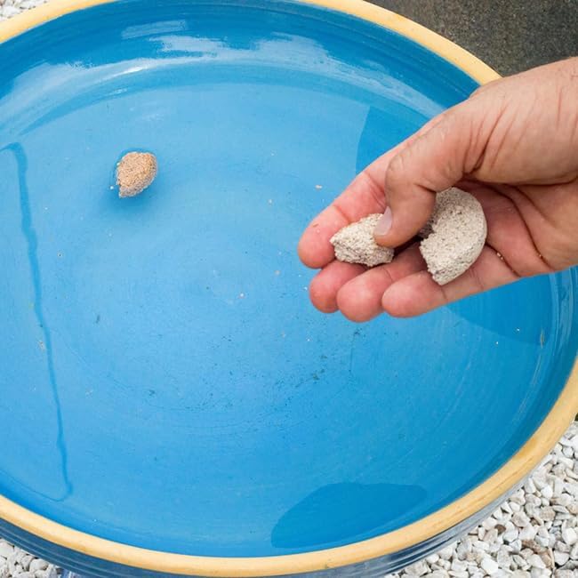 Summit Slow Release Mosquito Dunks 6 Count Packs – Case of 12 Floating Water Treatment Discs for Standing Water Long Lasting Mosquito Control for Rain Barrels Gutters &amp Outdoor Water Areas