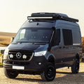 Lensun 90W 12V Hood Flexible Solar Panel for Mercedes-Benz Sprinter 3rd Gen(2019-present) - Off Grid Solar Power for Offroading/Overlanding/Camping