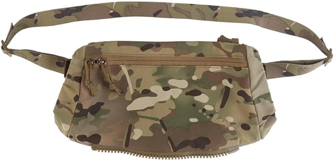 Drop Pouch Hand Warmer Muff Stowable Fanny Pack for Winter Hunting Camping Hiking Fishing Airsoft(MC)