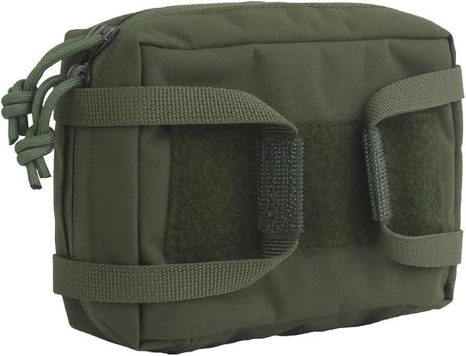 Tactical Medical Pouch - MOLLE IFAK &amp Trauma Kit Bag for First Aid Duty Belt EMT and Survival