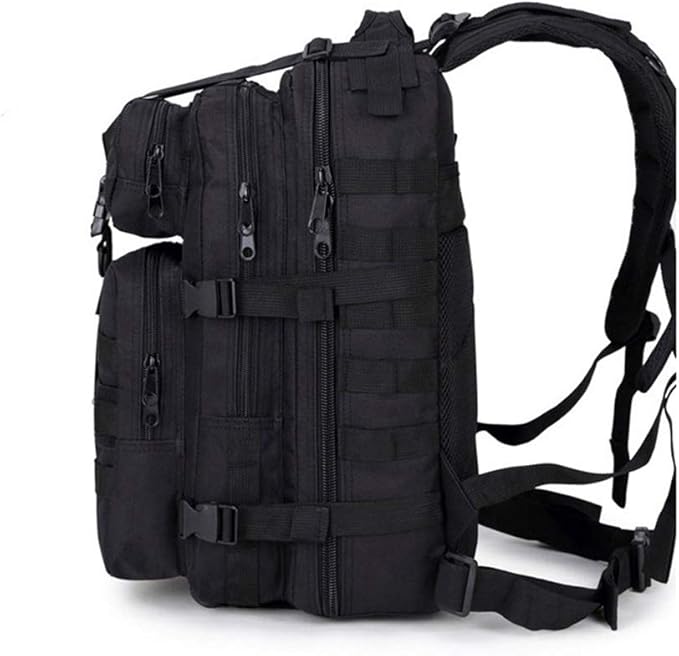 Outdoor Sports Pack Hiking Bag Tactical Rucksack Camo Knapsack Combat Camouflage Tactical 35L Molle Backpack - Green