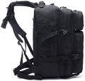 Tactical Assault Bugout Backpack 45L Molle Bag Bug 3 Day Bugout Bag Military Syle (Black)
