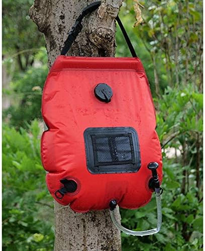 Portable 20L Camping Portable Solar Shower Bag Solar Heating Bath Bath Outdoor Hiking Bag