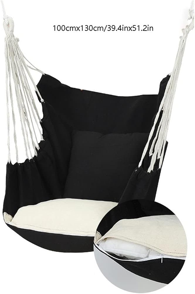 Portable Hammock Portable Camping Hammock Outdoor Hammocks Chair with 2 Tree Straps for Beach Garden Backyard for Backpacking Beach (Color : Blue)