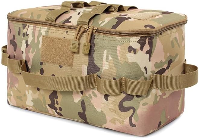 Outdoor Sports Molle Hiking Camping Backpack Tactical Camouflage Pack Kit Pouch Bag - CP