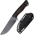 Fixed Blade Fishing Knife - Ideal Outdoor Knife 14C28N Steel - Camping - Hand Tools (B)