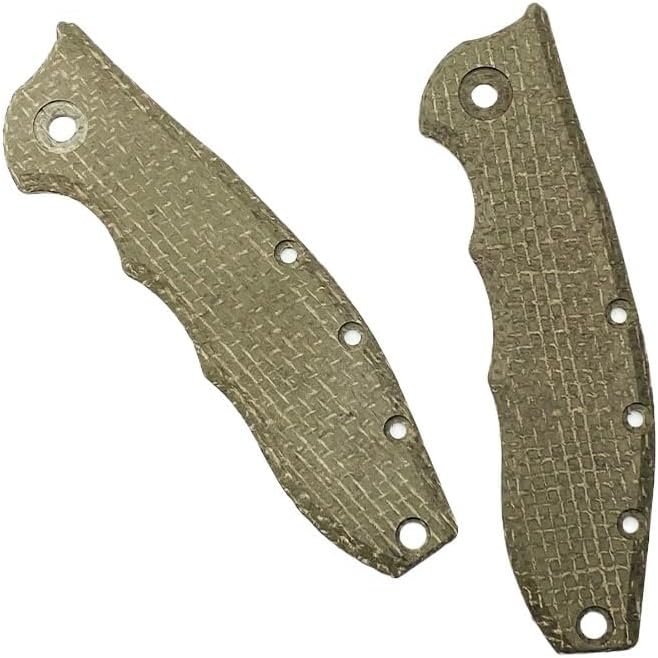 1 Piece Scales Handle Fits for Zero Tolerance 0562CF Custom Micarta Handle Patch