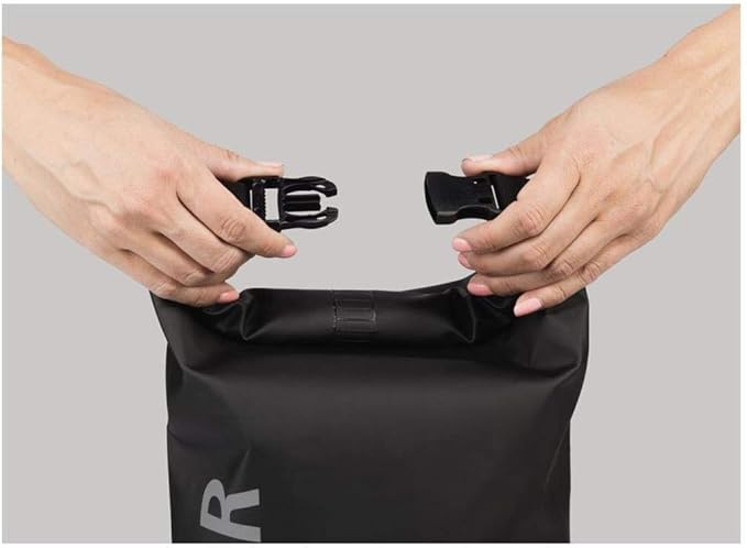 Hama Outdoor Bag (Waterproof) Black/Red 4-6 14 (36cm) Dry Bag