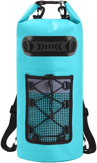 ACAGALA Floating Waterproof Dry Backpack 10L/20L PVC Drifting Bag for Rafting Outdoor Kayak Fishing