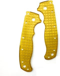 1 Pair Custom Transparent PEI Scales Replacement Fits for Demko AD 20.5 Ultem Handle Patch DIY Accessory