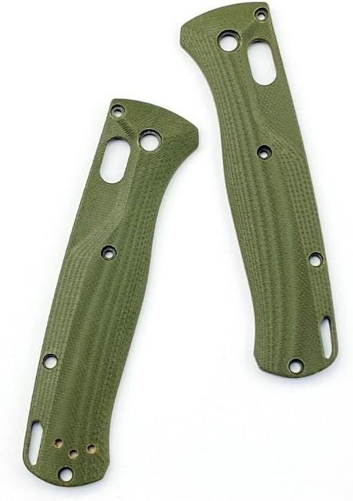 1 Pair Scales Handle Fits for Benchmade Bugout 535 Custom G10 Handle Patch Replacement