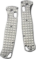 1 Pair Scales Handle Patch Replacement Fits for Benchmade Bugout 535 CNC Titanium Handle Patch
