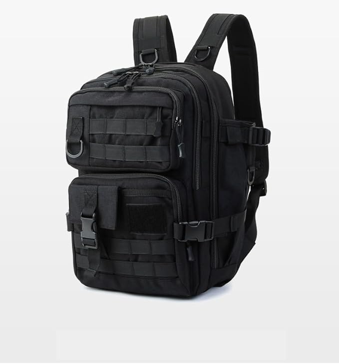 Tactical Backpack Military Molle Hiking 20L Outdoor Assault Cycling Bag Camouflage