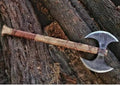 Custom Handmade Hand-Forged Carbon Steel Hunting Axe Viking Vatchet Tomahawk Axe