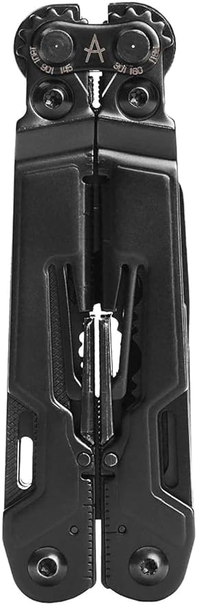 SOG PowerPint Mini Compact Stainless Steel Multi-Tool 18 Lightweight Specialty Tools &amp SOG Multitool Pliers Pocket Knife Black