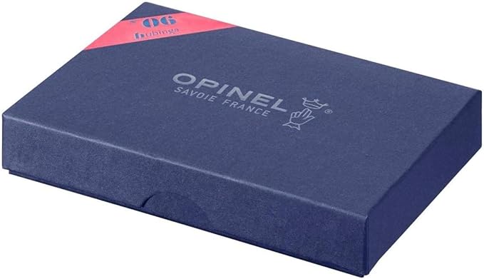 OPINEL No.06-No.09 Premium Woods Stainless Steel Folding Pocket Knife Made in France (No.06/Padouk)