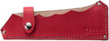 TEPPA 14019 Outdoor Camping Bonfire Hatchet Red Leather Case Made in Japan