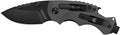 Kershaw Shuffle DIY Compact Multifunction Pocket Knife (8720) 2.4 Inch 8Cr13MoV Steel Blade with Black Oxide Coating Every Day Utility Knife with Carbon Strength and High Tech Function 3.5 oz.Gray