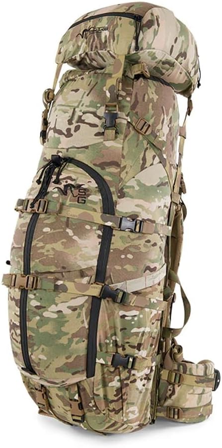Stone Glacier R3 5900 Pack with R3 Frame MultiCam 5900 Cubic Inches Lightweight Versatile Modular Storage Heavy Weapon System Large (50096-MC-L)