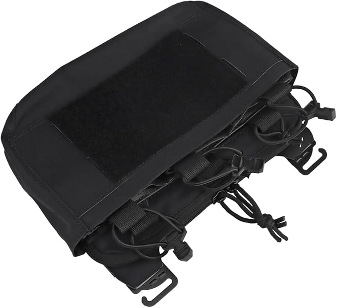 G-Hook DOPE Front Flap Double Stack Abdominal Fanny Pack Triple Magazine Insert Pouch