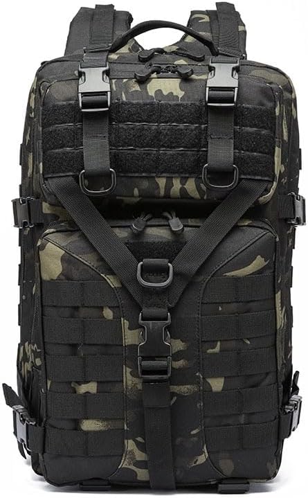 Tactical Combat Camouflage Bag Outdoor Sports Pack Hiking Rucksack Knapsack Molle Backpack