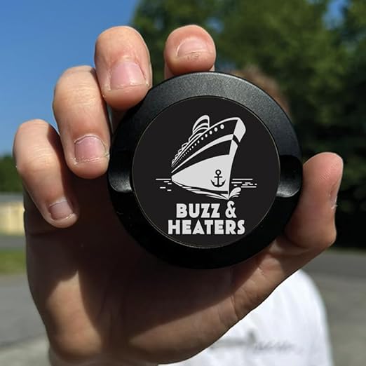 Buzz &amp Heaters Metal Container for Zyn | Metal Holder for Zyn |Metal Can for Zyn | Metal Cases for Zyn Holder | Metal Pouch Cans for Zyn | Offshore Oceanliner Anodized