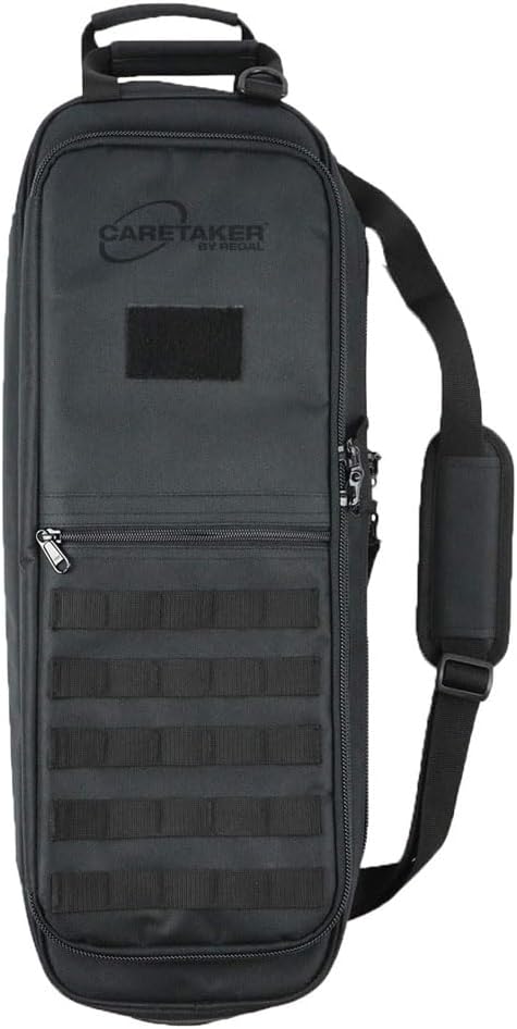 FSDC Caretaker® by Regal Black Takedown Bag Gen III with MOLLE Locking Compartments Padded Handles and Strap for Easy Transport