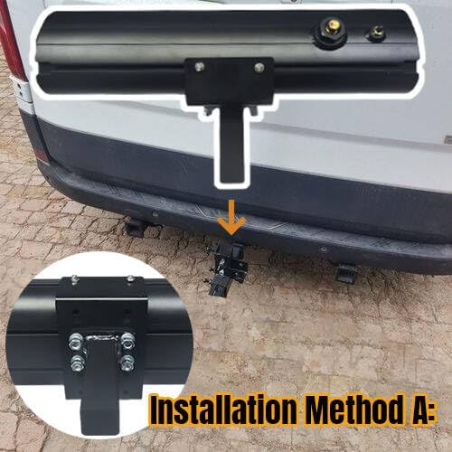 4 Gallon Pressurized Water Tank for Camping Showers and Outdoor Activities Bumper Mount Water Storage for VehiclesTrucksSUV