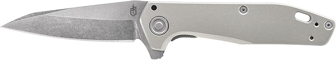 Gerber Gear Fastball - Slim Lightweight Folding Knife with Lock Release - Pocket Knife with 3-Position Clip - EDC Gear - 3 - Made in USA - Urban Grey