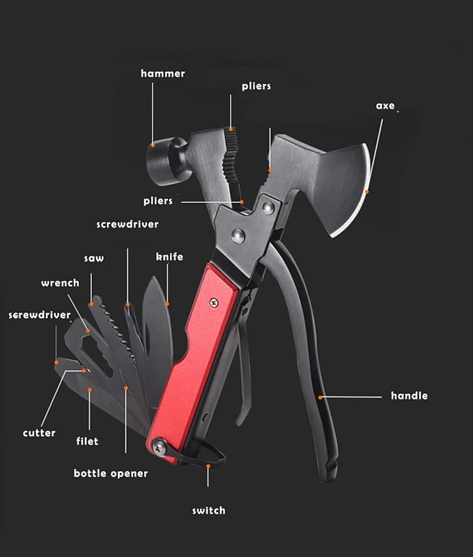 Multi-Purpose Pocket Knife Pliers Kit Durable Stainless Steel Multi-Plier Multi-Tool for Survival Camping Hunting