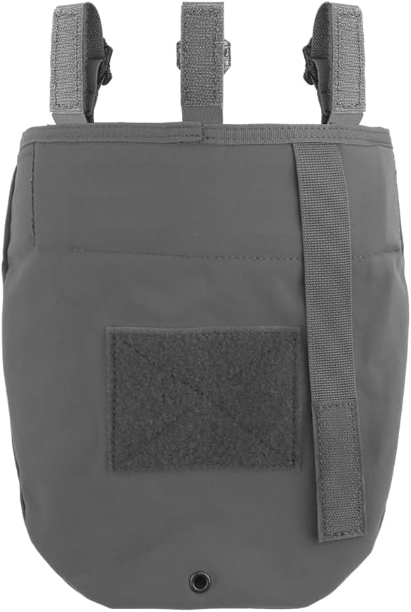 Tactical Belt Roll up Dump Pouch Foldable Tool Bag Pack for Airsoft Hiking Mag Pouch Accessory