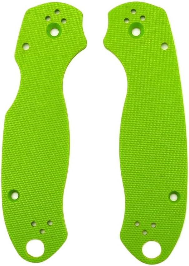 1 Pair G10 Scales Handle Fits for C223 Para 3 Custom Handle Patch DIY Replacement(Green)