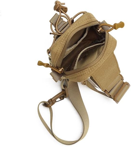 Outdoor Sports Hiking Sling Bag Shoulder Pack Camouflage Tactical Molle Chest Bag - Green