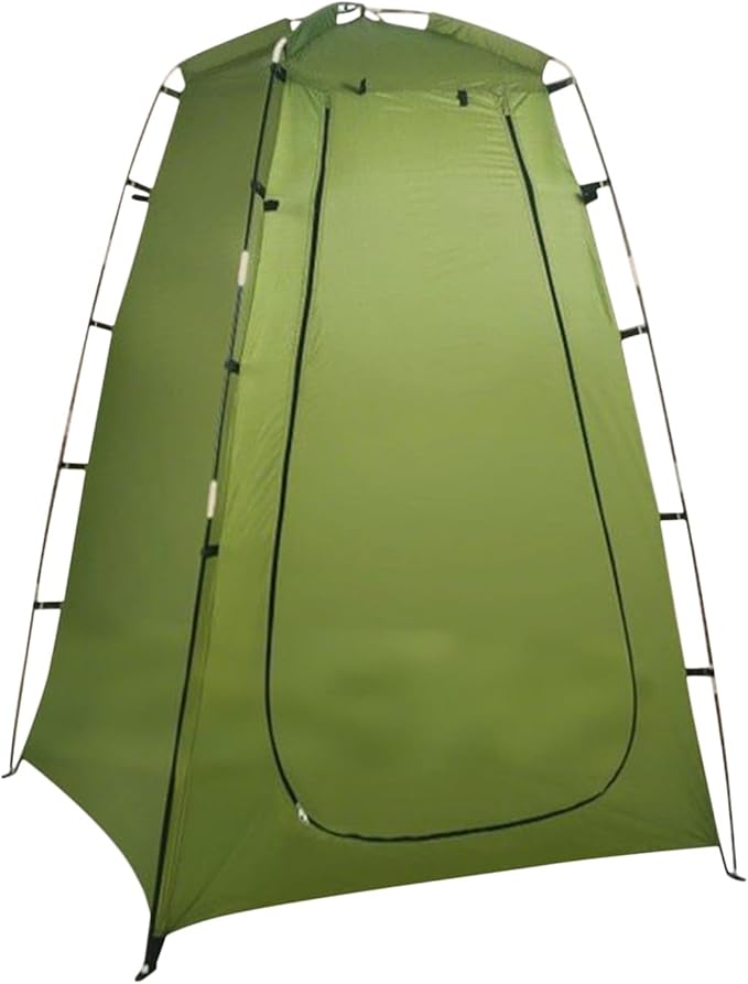 Camping Shower Shower Tent Portable Changing Room Multifunctional 4-in-1 Design Quick Pop-Up Setup with No Tools Required 120x120x190cm/47.24x47.24x74.8 Inches for Camping