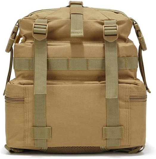 Outdoor Sports Pack Hiking Bag Rucksack Knapsack Combat Camouflage Tactical Backpack - Red