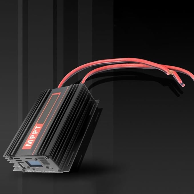MPPT Solar Charge Controller Boost-800W Aluminum Alloy 12-65V 22A LCD Display Battery for Charger for 24V 36V 48V 60V 72V Solar Systems