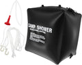 Happyyami Solar Shower Bag Solar Heating Bag for Outdoor Camping Durable Material Heats Water Hours for Warm Showers Anywhere