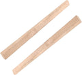 ARTIBETTER 2pcs Broad Wooden Axe Handle Replacement Durable Flat Handle for Chopping and Camping Comfortable Grip Easy Installation Anti-Slip and Shockproof Design