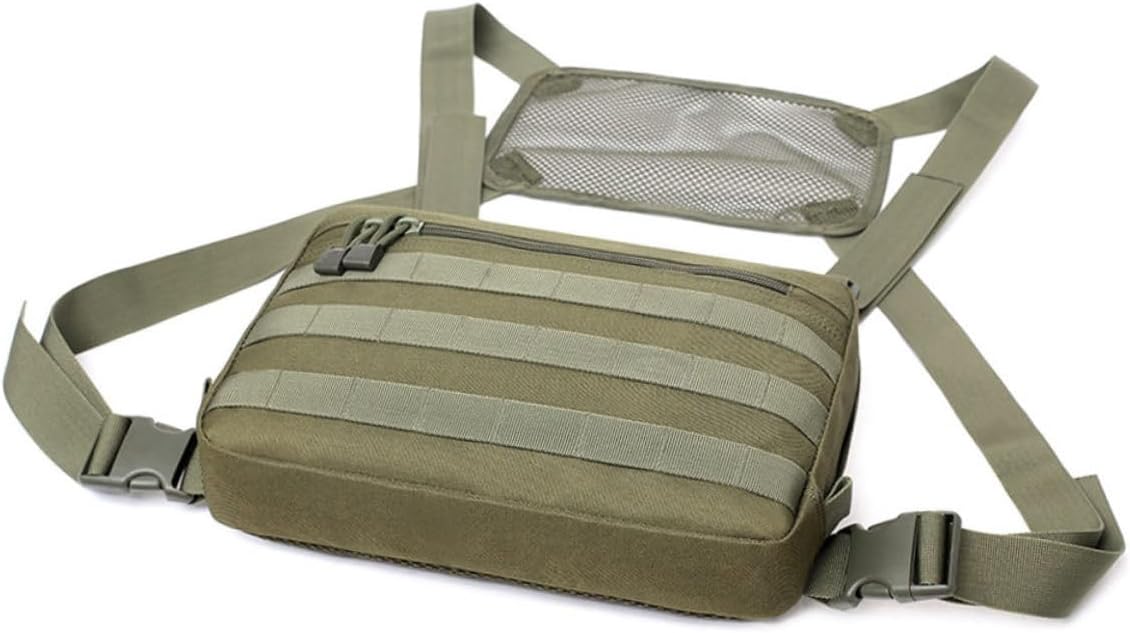 Holibanna Chest Bag Pocket Organizer Pouch Men Chest Bag Camping Pouch Mens Chest Bag Waist Wallet for Travel Belt