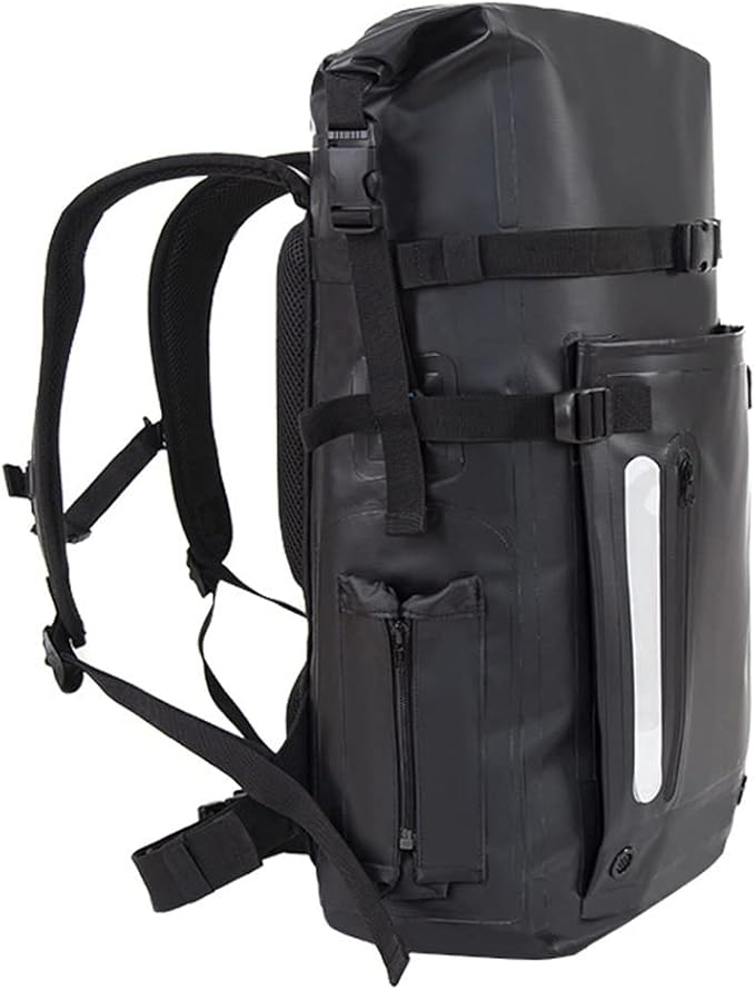 LANGWEI Waterproof Dry Bag Backpack 30L Diving Equipment Dry and Wet Separation Bag Float Roll Top Waterproof Duffel for Swim Beach Kayaking Boating Rafting