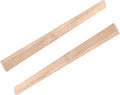 2pcs Hatchet Handle Replacement Flat Wooden Broad Handle Easy to Install Comfortable Grip for Camping Shockproof and -Skid for Users