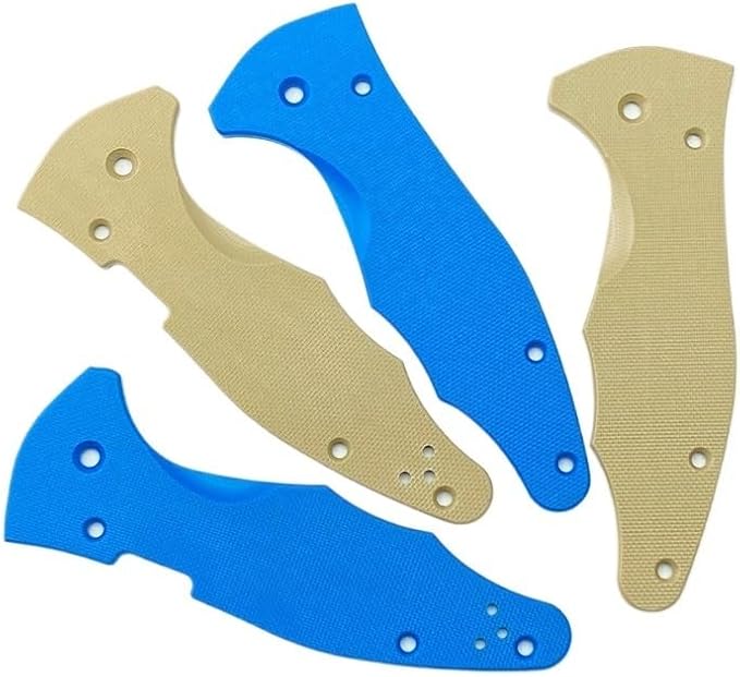 1 Pair G10 Scales Replacement is Suitable for Yojimbo 2 C85 Custom CNC Handle Patch in Sand Color