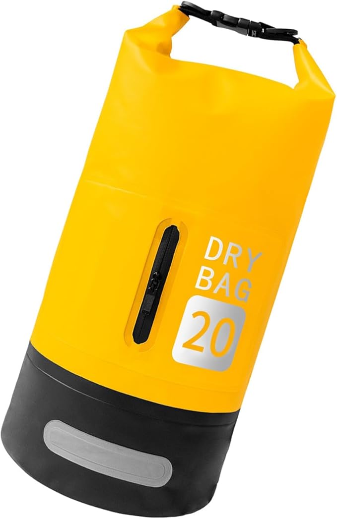 20L Dry Bag with Adjustable Shoulder Strap Water Proof Bag Dry Packs Water Proof Pack Sacks for Swimming Rafting Diving