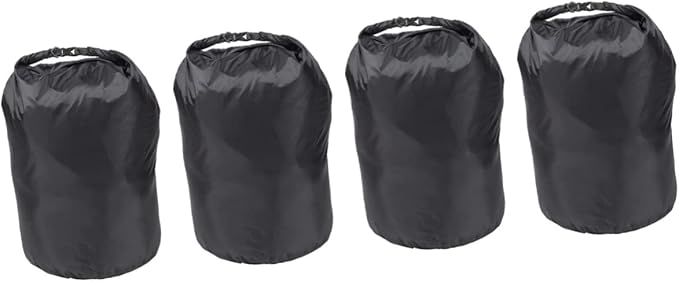 VANZACK 4pcs Dry Bag Large Capacity Portable Floating Backpack for Kayaking Rafting and Swimming Durable and Convenient Drifting Pouch