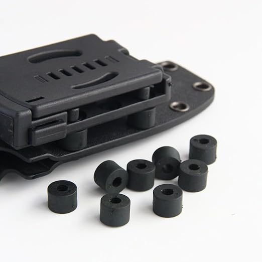 24 Pieces 9MM Rubber Washer Gasket Replacements Fit for Kydex Sheath