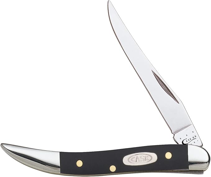 Case WR XX Pocket Knife Syntheic Handle with Stainless Steel Blades Small Texas Toothpick 3 Inches Closed