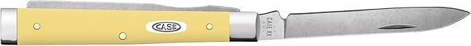 Case XX Pocket Knife YELLOW SYNTHETIC SS BABY DOC Item #81087-3282SP SS - Length Closed: 2 7/8Inches