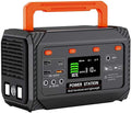 300W Portable Power Station270Wh Camping Lithum Battery Solar Generator with 2 AC Output USB-C PD 45W Quick Charge Battery Pack for Home Use Camping Travel Emergency Hunting